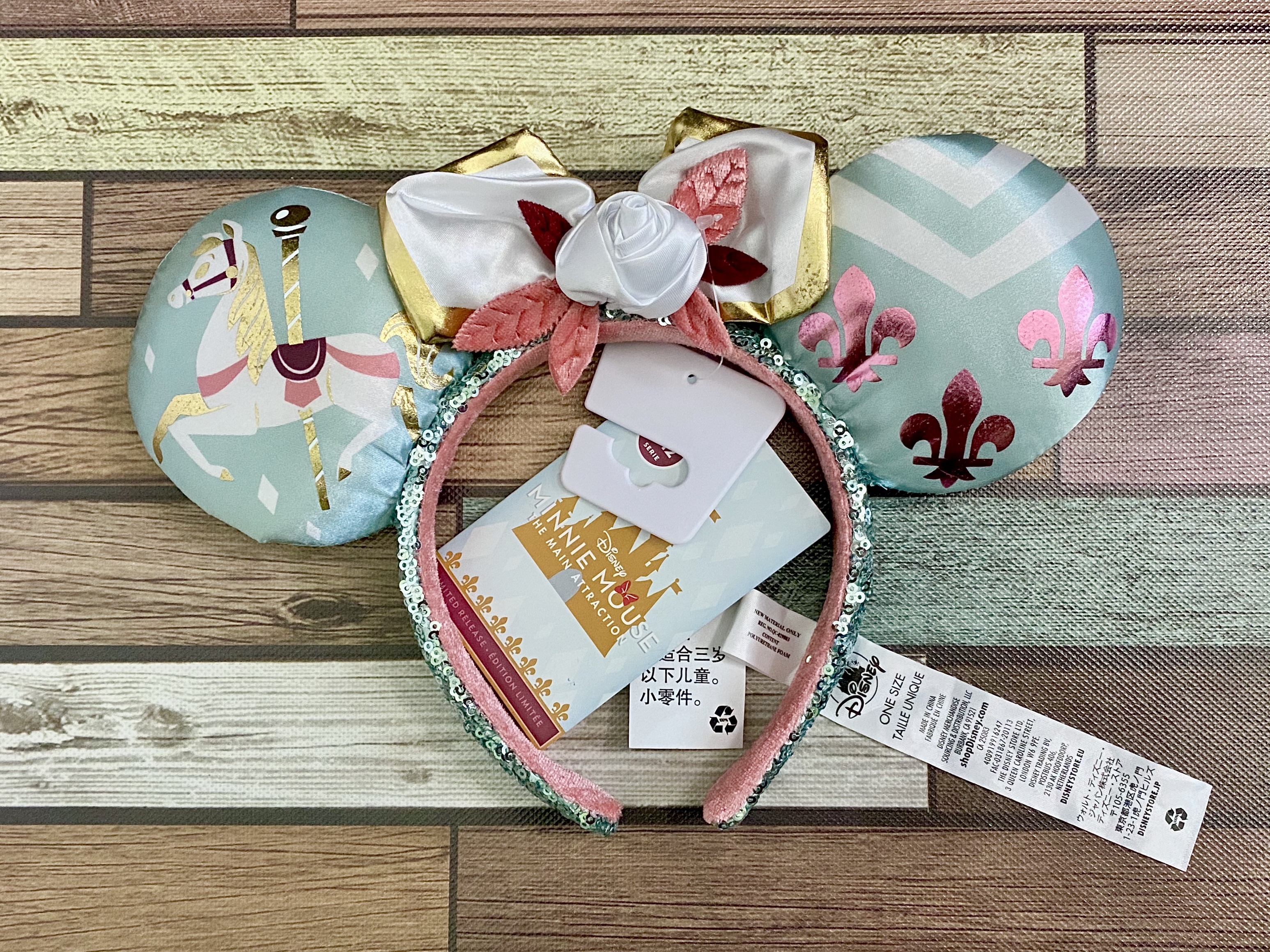 Minnie Mouse Main Attraction Ears King Arthur Disney Minnie Mouse Ears Main Attraction King Arthur main image 2